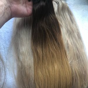 Tape in hair extensions